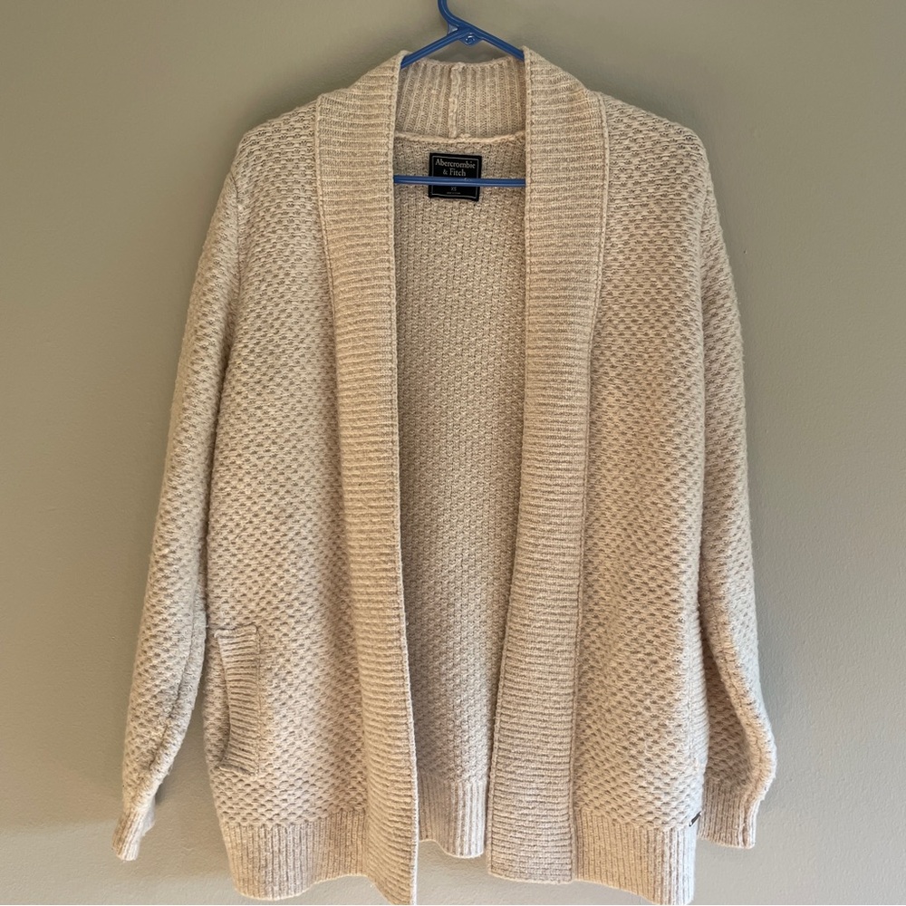 Sonoma Cream Textured Cardigan
